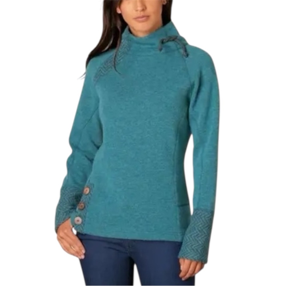 prAna Lucia Sweater XL NWT Deep Balsam